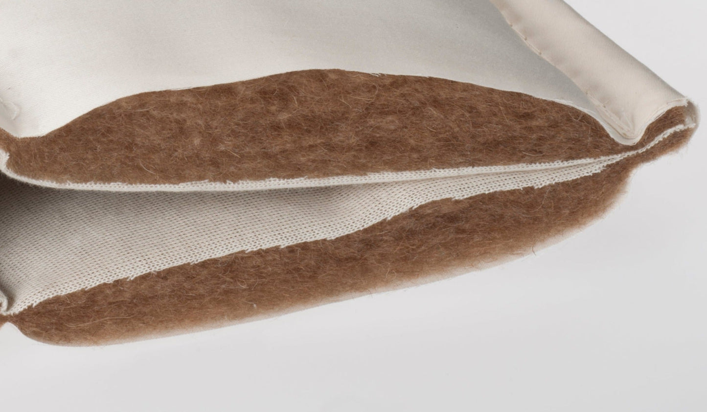 Kamelhaar Winterdecke mit extrawarmer Fußzone
